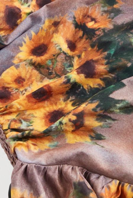 SUN FLOWER PRINT